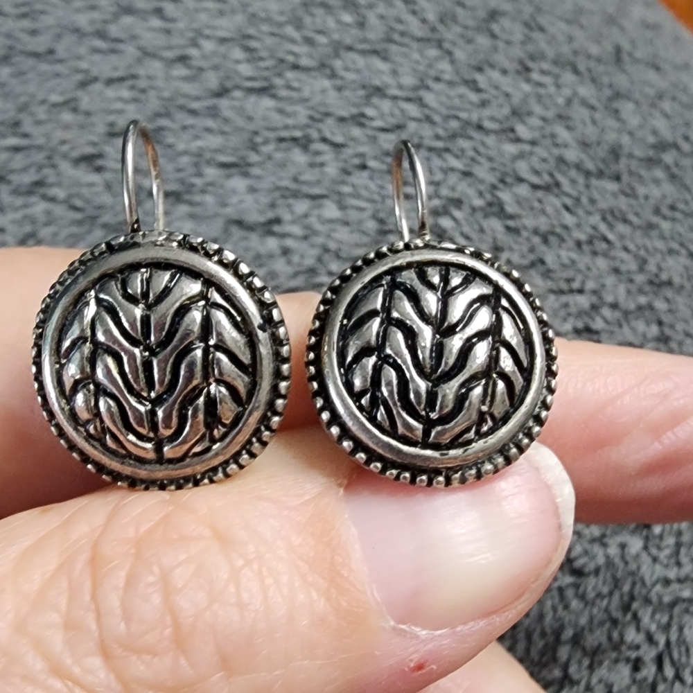 Elegant Silver Earrings
